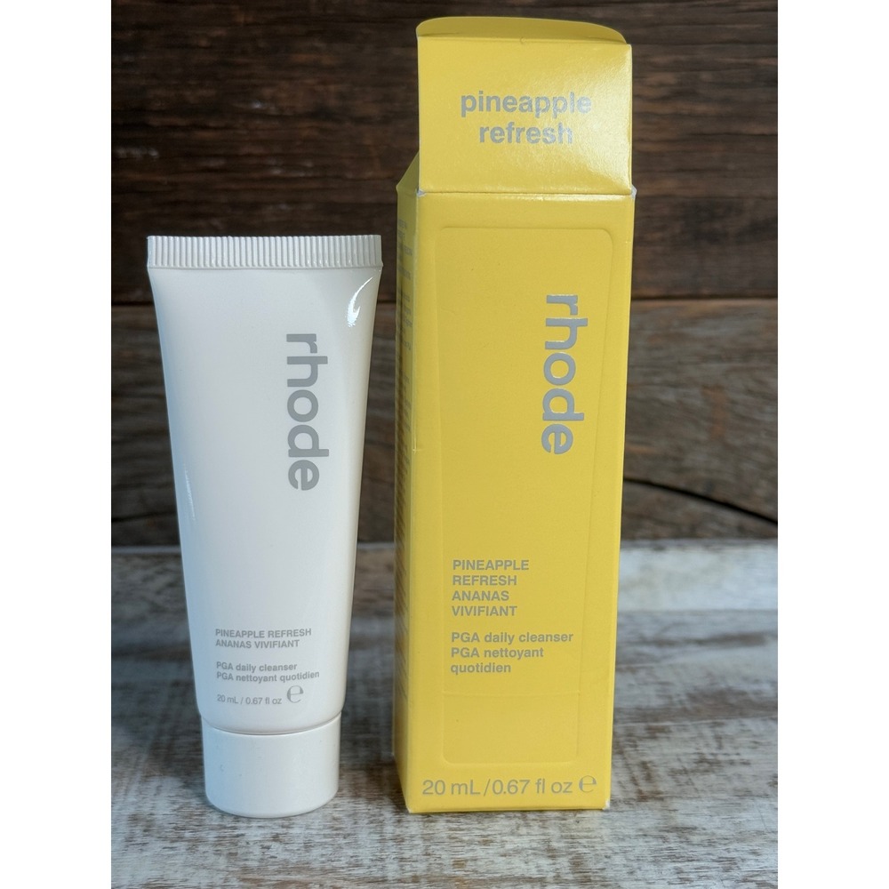 Rhode Pineapple Refresh Foaming Cleanser 20ml NIB Sealed MSRP $22